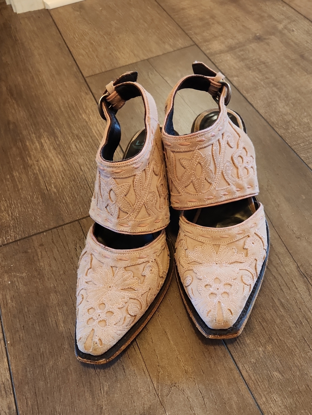 Lane Boots Robin Slingback Mule Blush Size 9